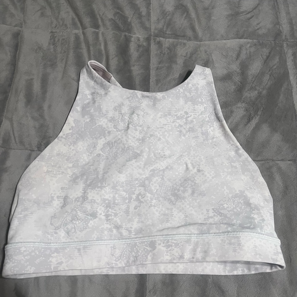 Lululemon Athletica Light Gray Sports Bra